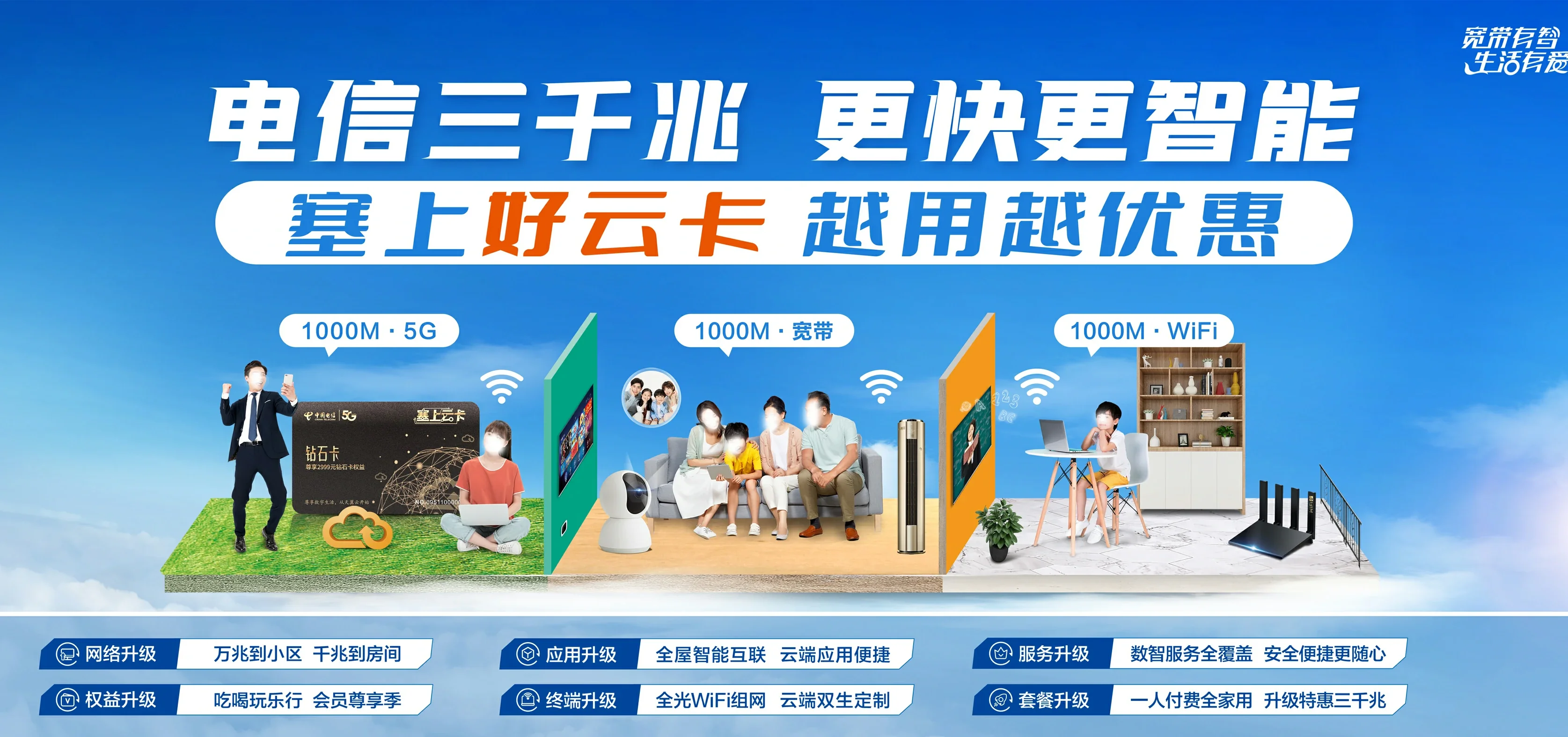 中国电信 迎泽区电信宽带 宽带套餐